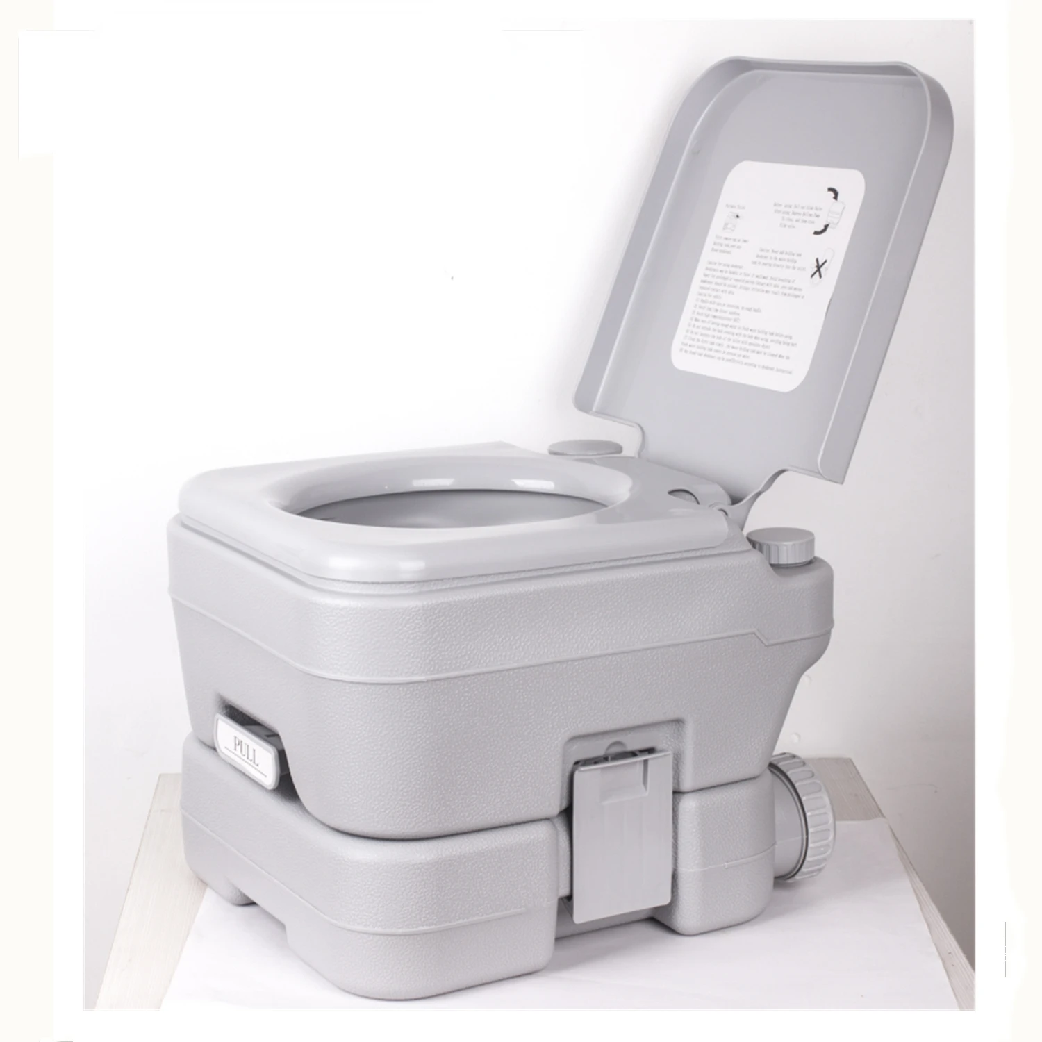 

10L portable toilet hospital and home usage removable easy use toilet plastic bathroom