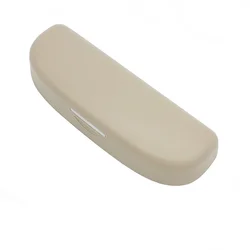 Car Interior Sunglasses Holder and Organizer Accessories (Beige)