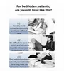 Elderly Patient Bed-Ridden Adjustable Nursing Transport Moving Hydraulic Transfer Lifter Lifting Commode Chair with Toliet 5