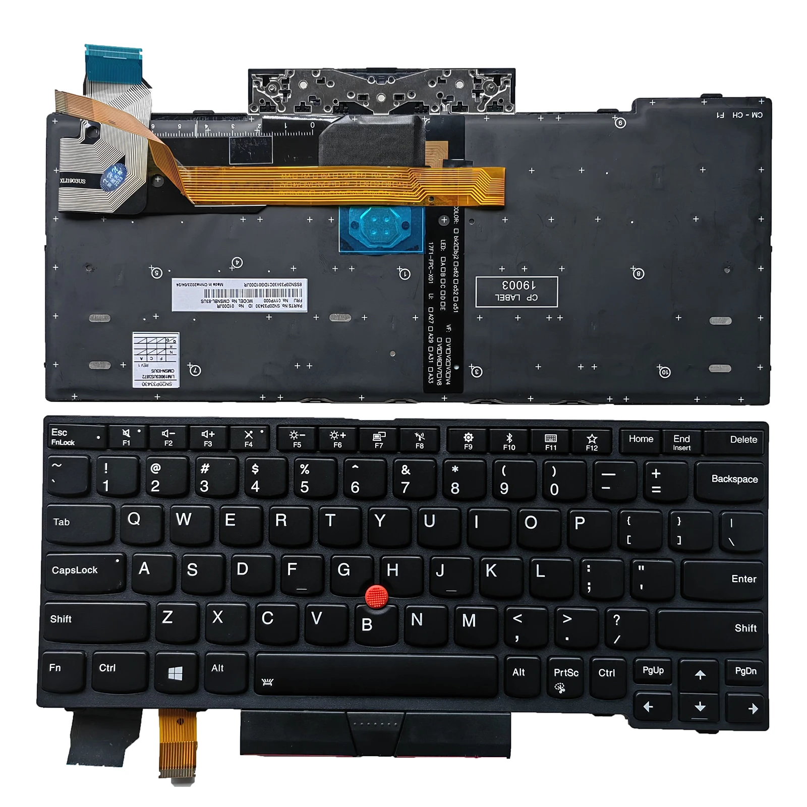 Tastiera Per Laptop Usa Per Lenovo Thinkpad X280 A285 X395 X390
