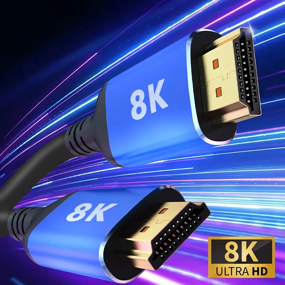    NNBILI DisplayPort Cable 8K DP 1.4Cable 8K@60Hz 4K@144Hz טלוויזיה צג מחשב מקרן קונסולת אודיו ויציאת תצוגה כבל ﻿
