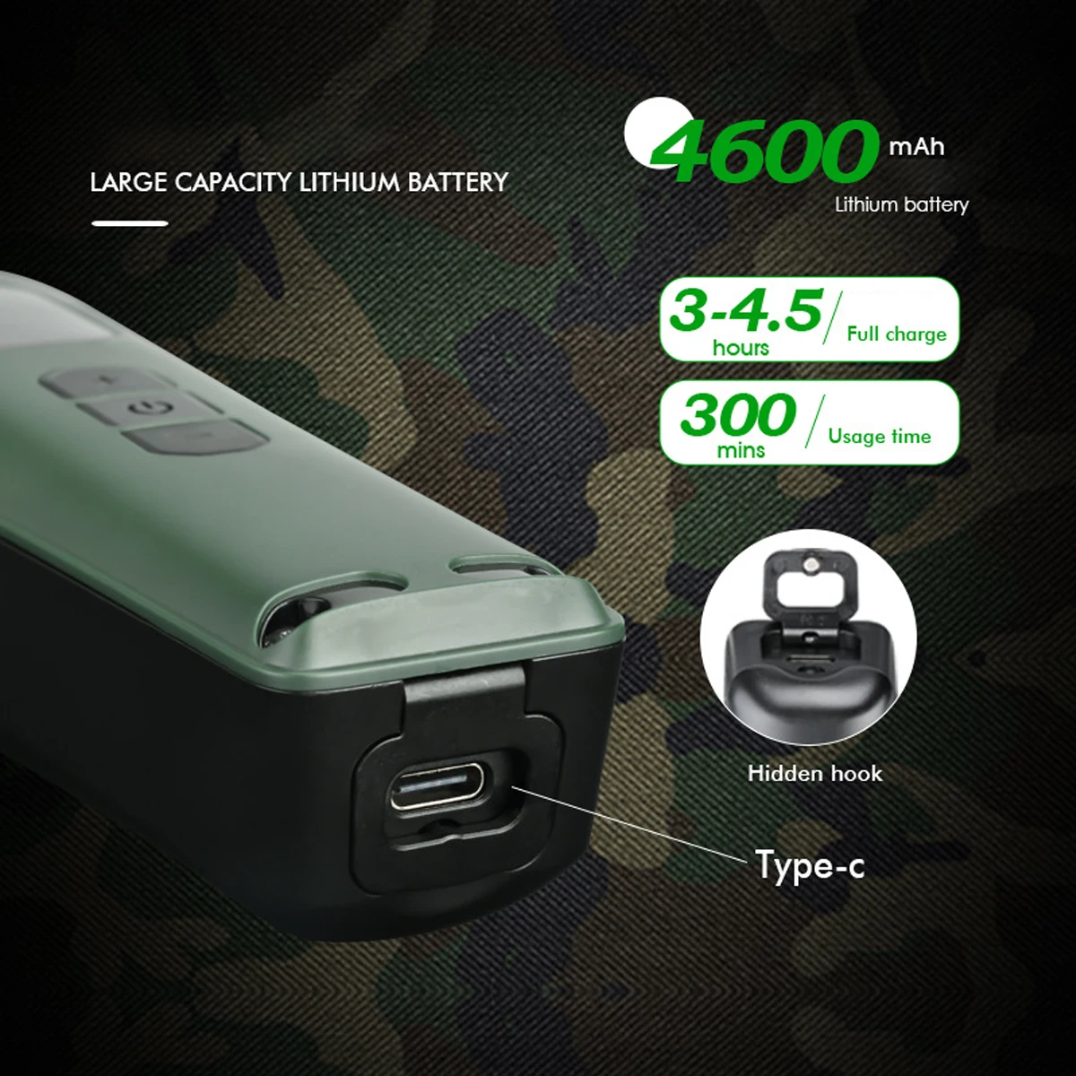 Description Picture 5 of itemWMARK NG-8080 Hair Clipper 9000 RPM DLC Blade LED Display Professional Hair Trimmer Hair Cutting Machine Men's Haircut Machine