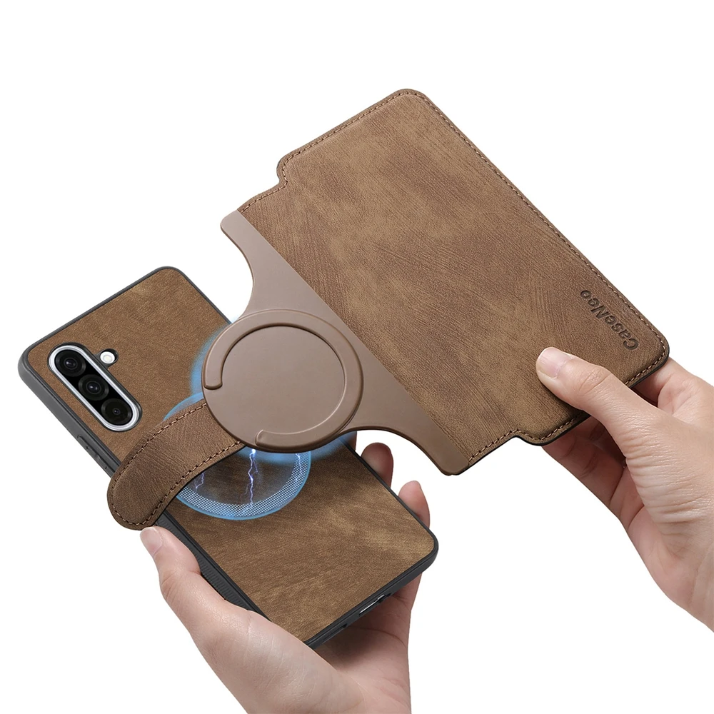 Premium Magnetic Flip Leather Phone Cover Case