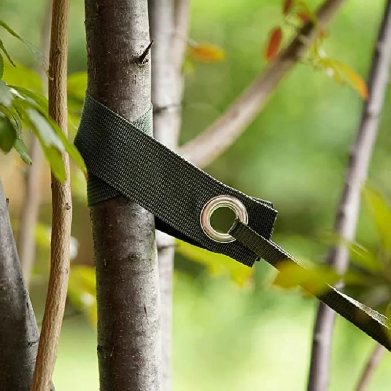 10PCS Windproof Tree Belt Anti-Hurricane Stereotyped Nylon Fixed Strap Good Support Newly Planted Branch Belt Yard Accessory