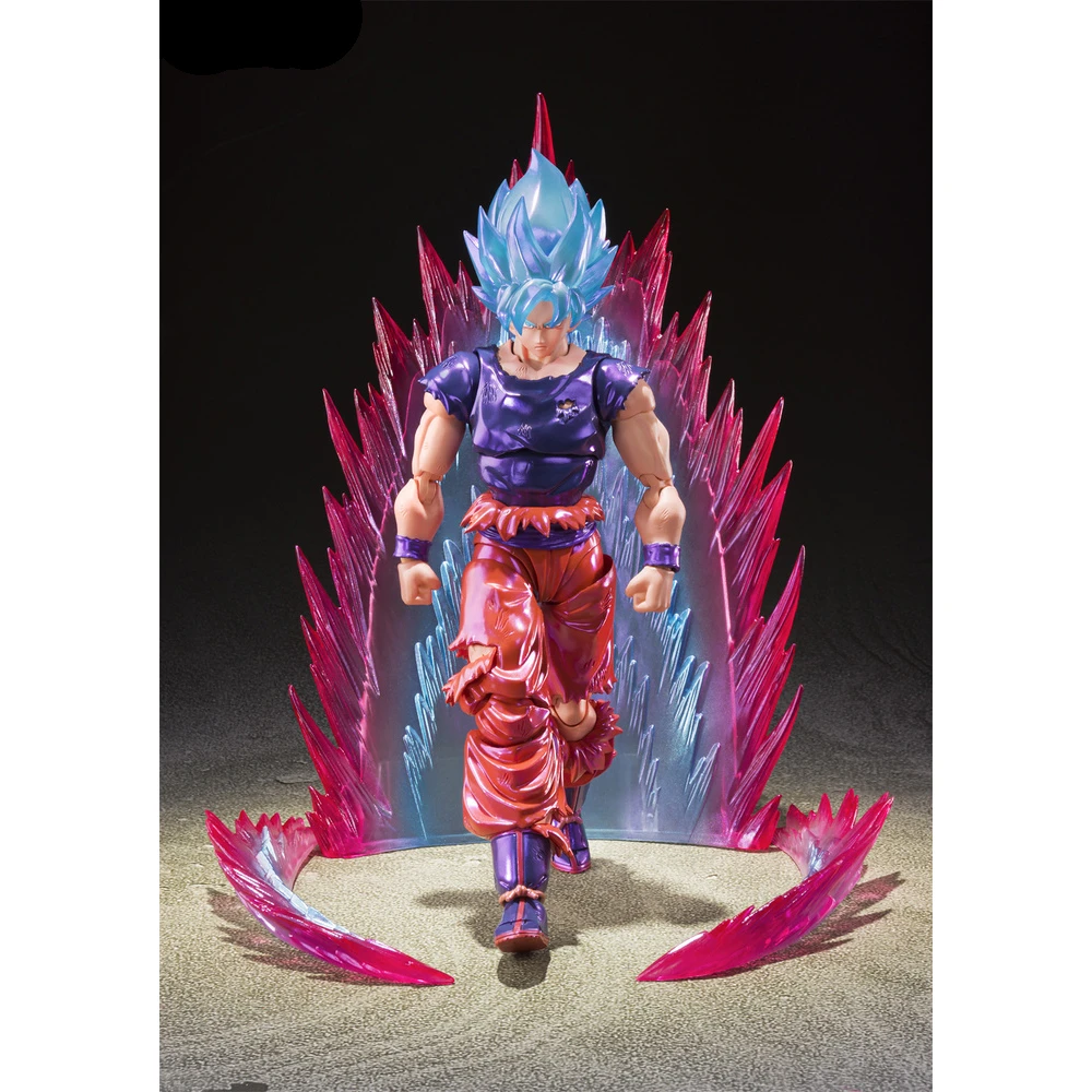 Boneco Goku Deus blue Dragonball Super Sh Figuarts Articulado 1.0