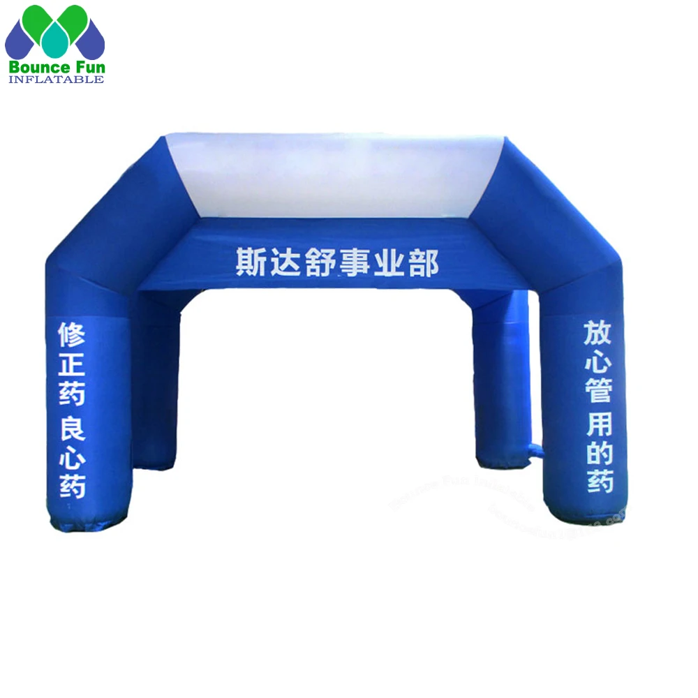 Outdoor Advertising Inflatable Arch Tent Square Spider Promotion Gazebo Event Kiosk Booth With Custom Size Printing Color Blower |