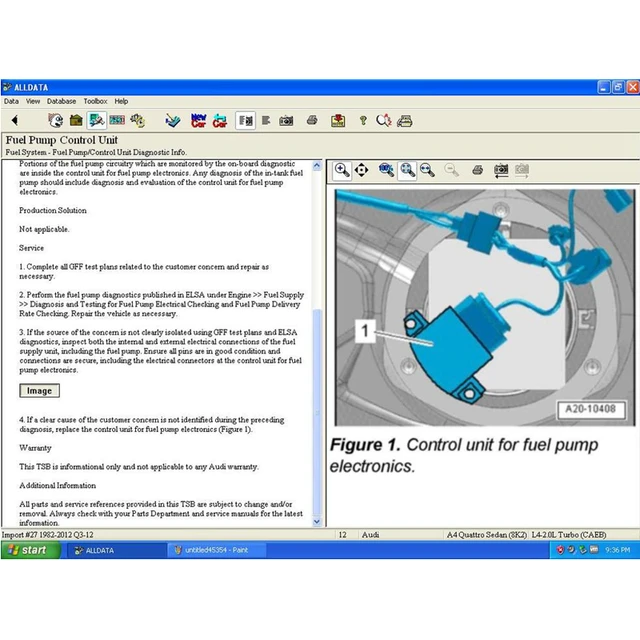 Latest offline All data Auto Repair Software Alldata 10.53 Software with Wiring Diagrams in 640GB HDD Free Remote Install 2
