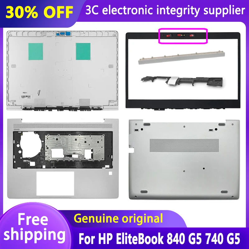Nuova Custodia Per Laptop Per Hp Elitebook 840 G5 740 G5 Lcd Cover Posteriore Cornice Anteriore Palmrest Custodia Inferiore Touc Hp Ad Pc Reader Coper