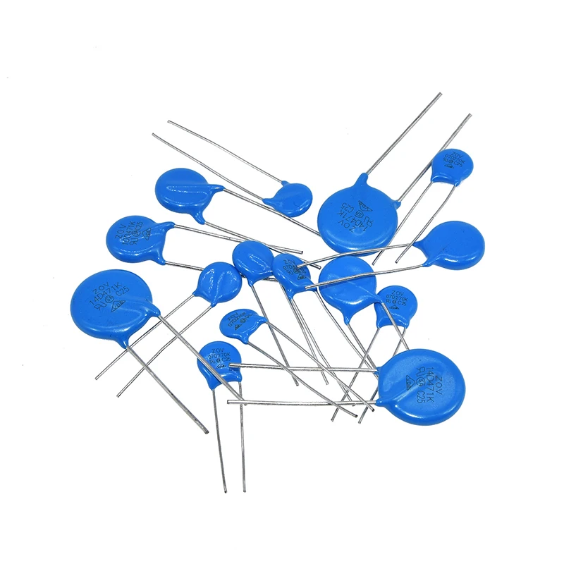 10PCSVaristor05D07D10D14D20D07D220K07D391K7D431K7D471K