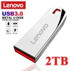 Lenovo 2TB Flash Drivers 3.0 Usb 1TB 512GB Metal High Speed Pendrive Portable Stick Flash Memory Storage U Disk Adapter For PC
