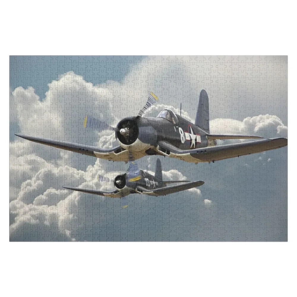 

F4U головоломка Corsair, фото, сделанная на заказ деревянная головоломка с именем