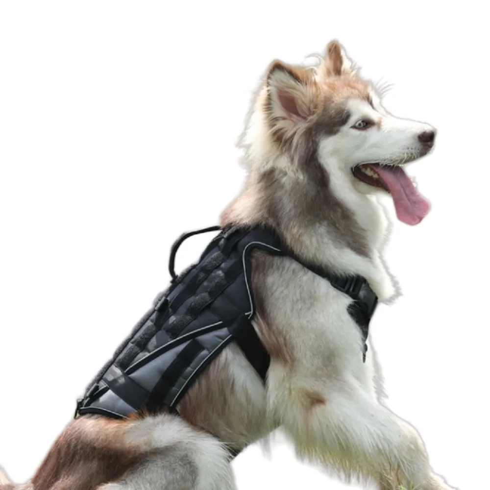 High Quality Dog Harness Tactical Dogs Harness 1680D Oxford Cloth Dog