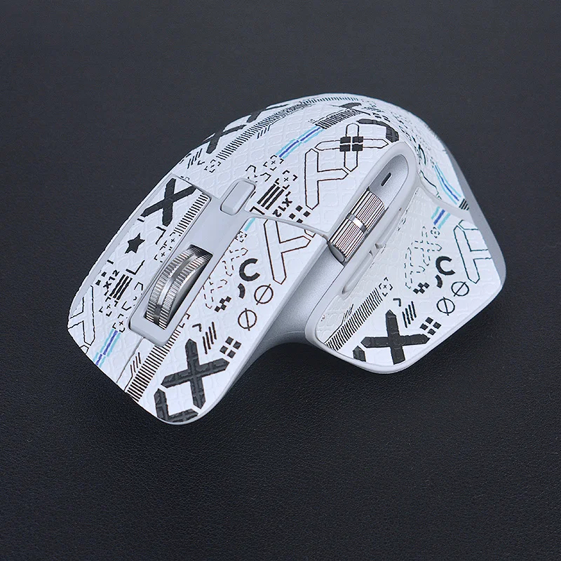 Mouse Anti-Slip Sticker Mouse Grip Tape Skate Non Slip Lizard Skin Suck Sweat For MX master3/3s Handmade Sticker