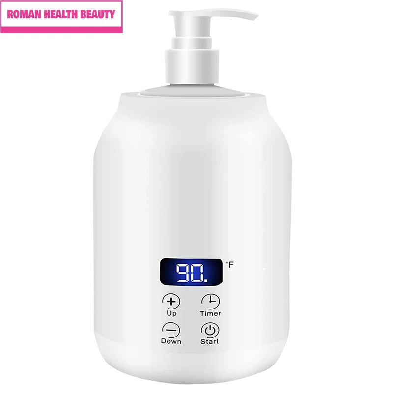 Electric Massage Oil Warmer Digital Lotion Cream Heater With LED