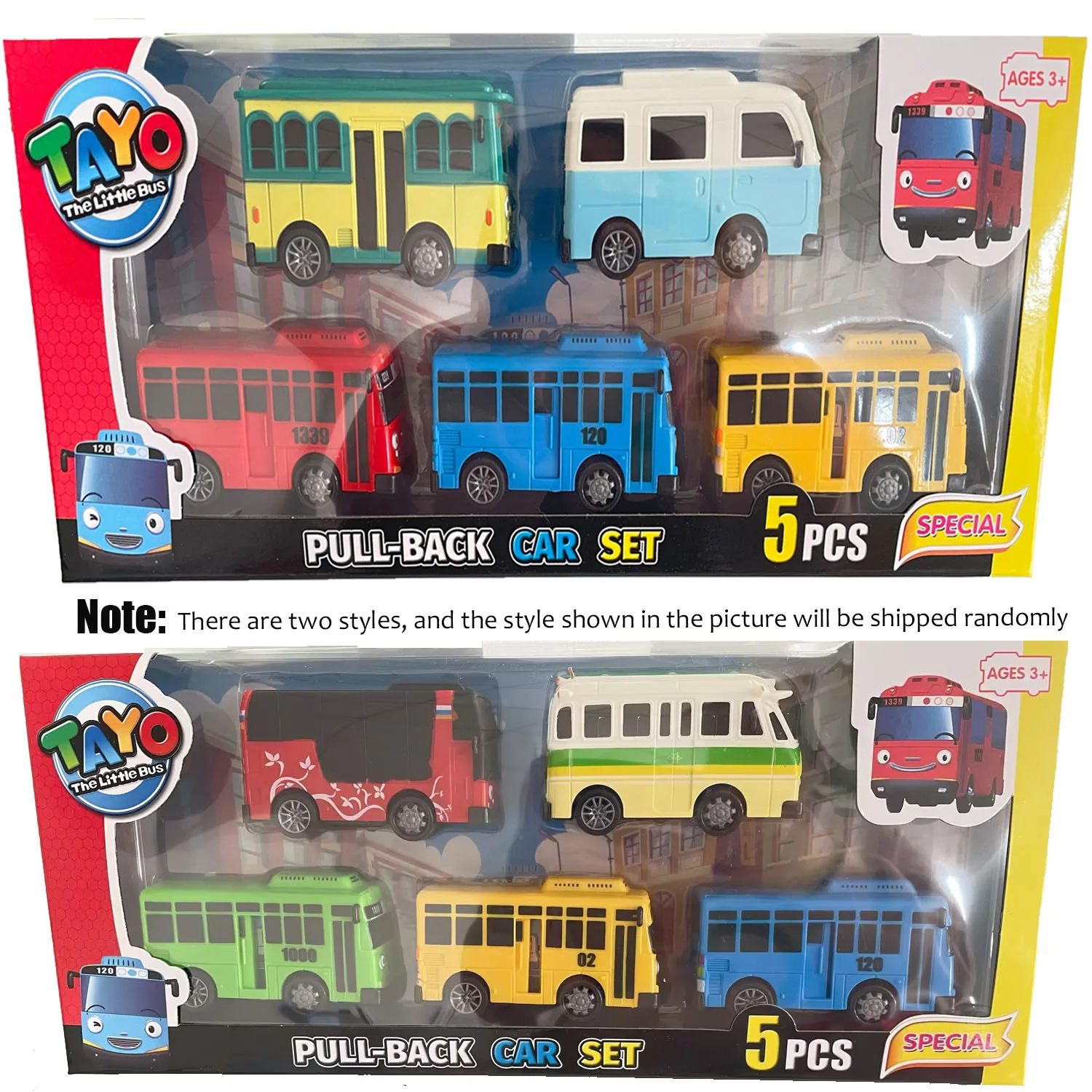 Esquirla Autobus Scolaire Jouet Modèle d'Autobus Portable Voiture à Inertie Véhicules pour Enfants Cadeau Préscolaire Rouge