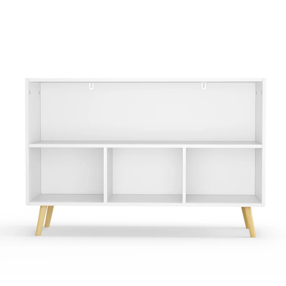 Kids Bookcase with Collapsible Fabric Drawers