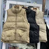 Thickened Cotton Vest Women's Cropped Outerwear 2023 Autumn/Winter New Style Korean Loose Fit Versatile Horse Clip Jacket