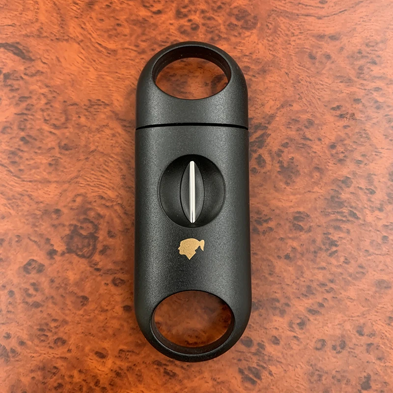2022 Brand New Cigar V Cut Cutter Stainless Steel Blades Classic Cigar Cutter Guillotine Christmas Cigar Scissors Gift 2
