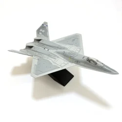 Stealth Fighter 1:72 Scale Assembled Plastic Airplane Model with Display Stand - Ideal for Home Decor and Collectible Gifts (YF23 - 1 - 72)