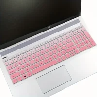 Protecteur de clavier en silicone uniquement pour les couvertures de clavier d'ordinateur portable HP série 15 3