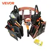 VEVOR 31 Pockets Tool Belt Pounch Adjusts 32 In to 54 In Leather Detachable Tool Storge Bag for Electrician Carpenter Handyman 1