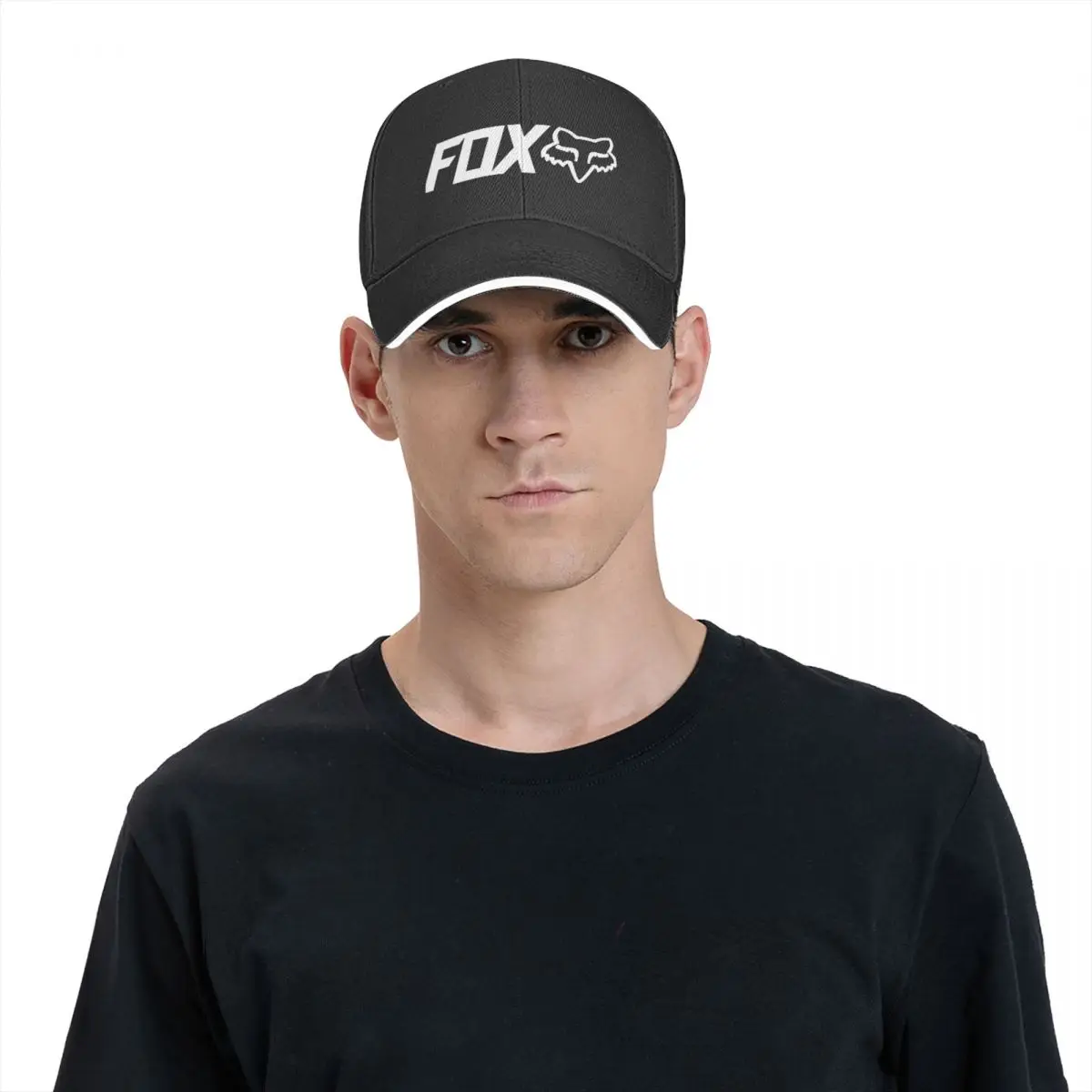 F-Fox 레이싱 모터 모토크로스 골프 모자, 유니섹스 트럭 운전사 모자, 데일리 러닝 골프 모자, 여름 모자