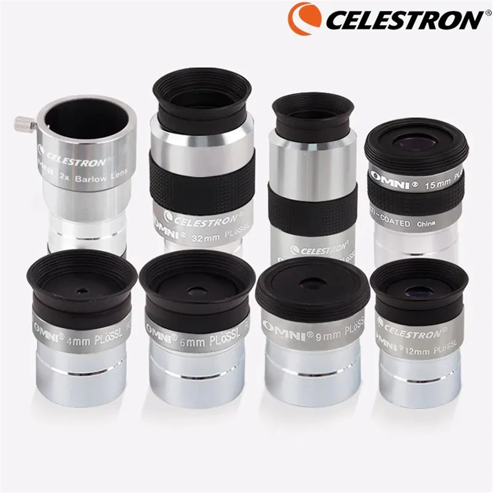 【送料無料】お得! CELESTRON OMNI PLOSSL OPTICAL EYEPIECE 4-element 1.25inch Spotting Scopes Telescope Eyepie～ラス１! Celestron