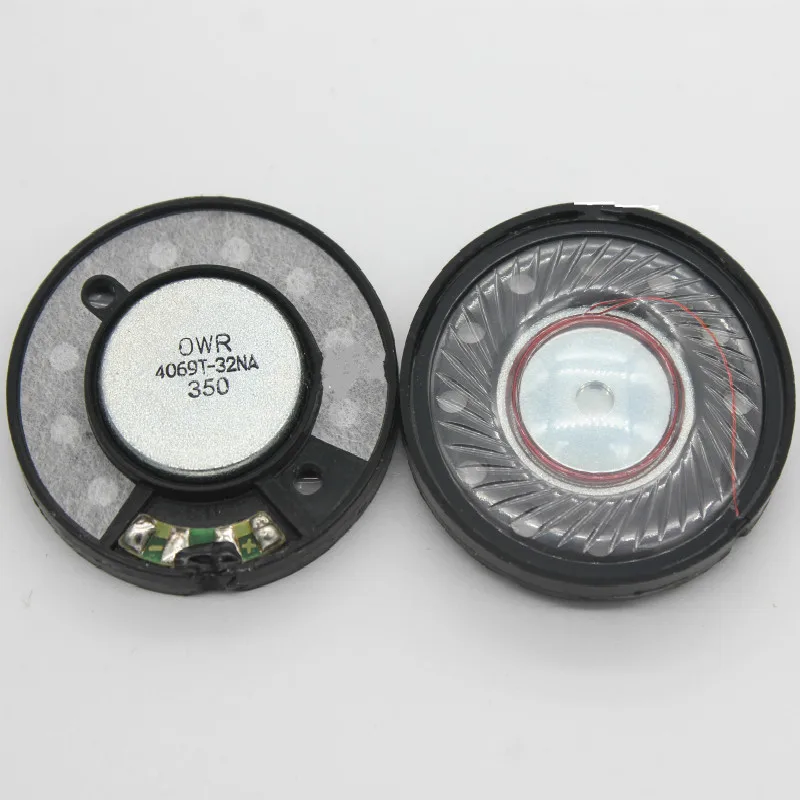 2pc Hifi 40mm Headphone Speaker Unit 32ohm Helmet Driver For QC 25 35 Replacement Deep Bass Earphone Repair Parts New Arrivals