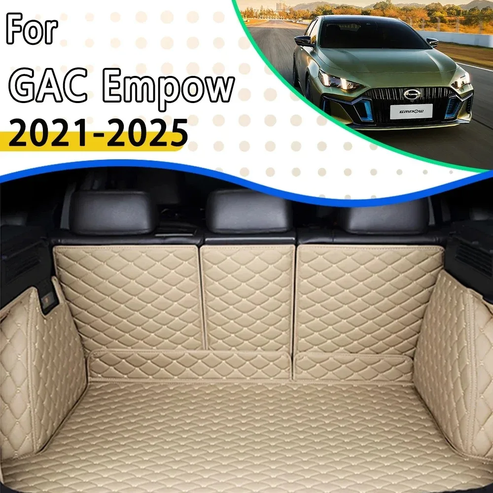 

For GAC Empow Trumpchi Empow 2021 2022 2023 2024 2025 Car Rear Trunk Mats Trunk Storage Pad Cargo Carpet Covers Auto Accessories