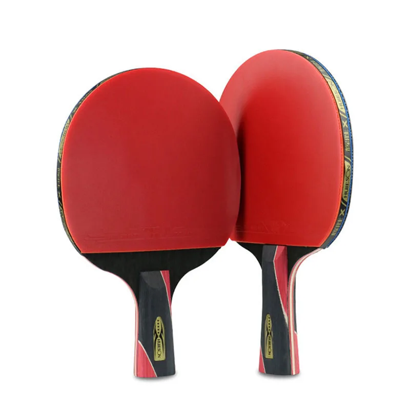 5 Stars Ping Pong Table Tennis Racket Rubber Blade Training