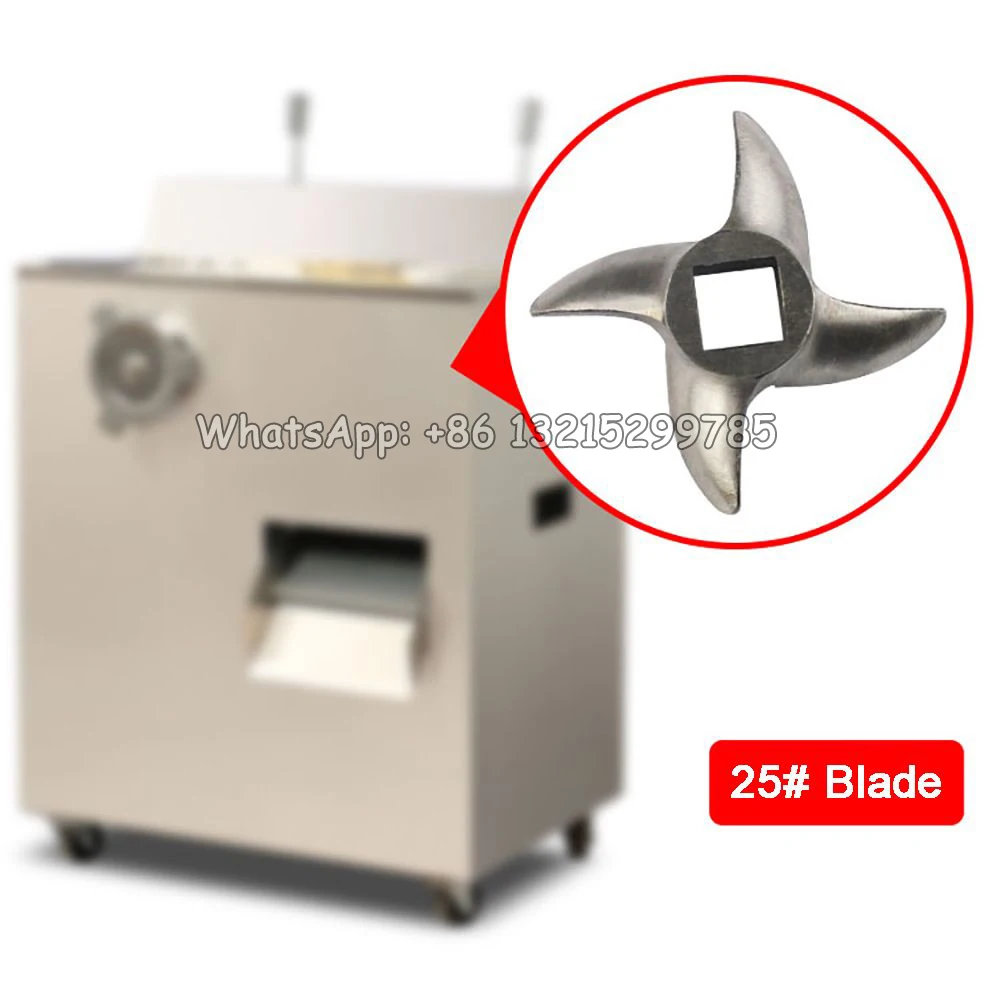 Description Picture 6 of item1 piece of 5# 8 # 10 # 12 # 22 # 32 # meat grinder blade and orifice plate, turtle back knife cross knife crusher accessories