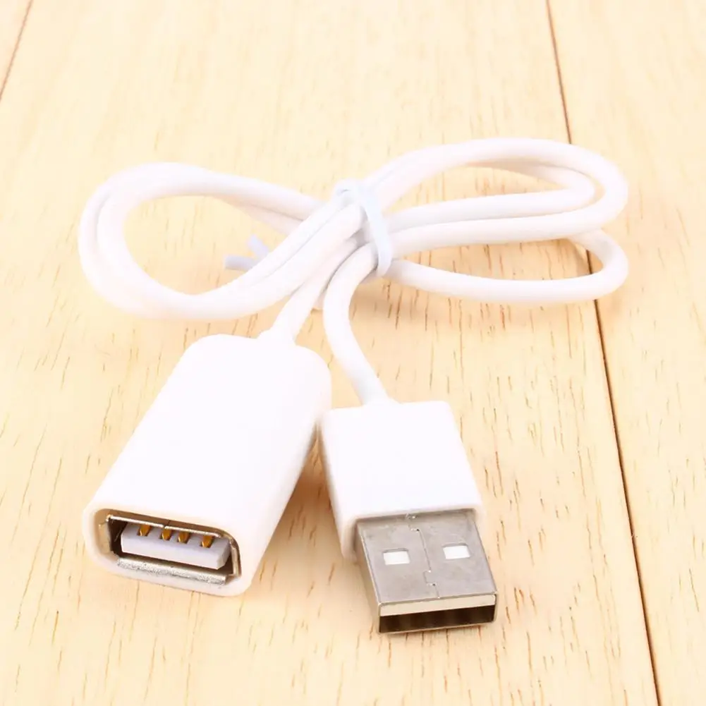 1M USB 연장 케이블 남성-여성 연장 케이블 데이터 충전 케이블 고속 USB 2.0 연장 케이블
