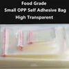500Pcs High Transparent Small Self Adhesive Seal OPP Bags,All Clear Plastic Gift Jewelry Packaging Self-sealing Candy Poly Pouch 1