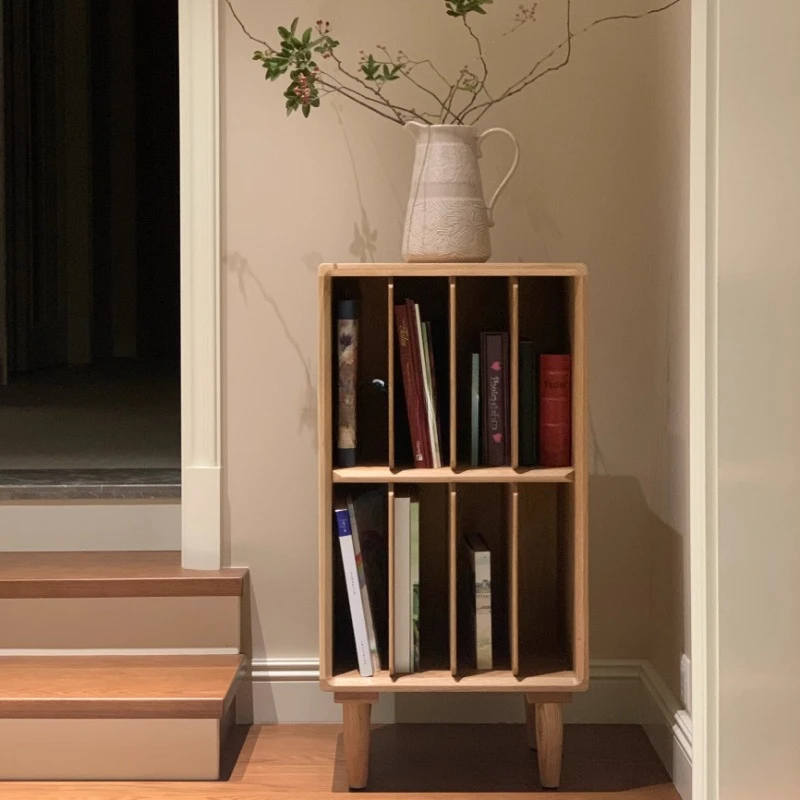 

Solid wood floor-to-ceiling bookshelves,small apartments,small bookcases,vinyl record cabinets,living room sofa sideboards