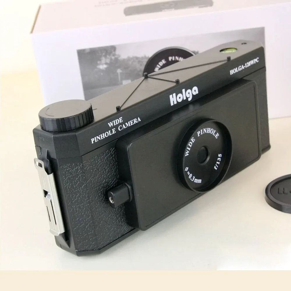 HOLGA 120WPC Retro 120 Film Camera Pinhole Small Hole Wide Angle Micro Hole Wide Film Camera No Lens 120 Pinhole Wide FilmCamera
