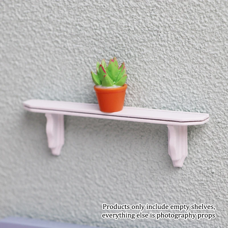 Dollhouse Miniature 1/12 Wall Hanger Shelf Cup Display Stand Wooden  Furniture