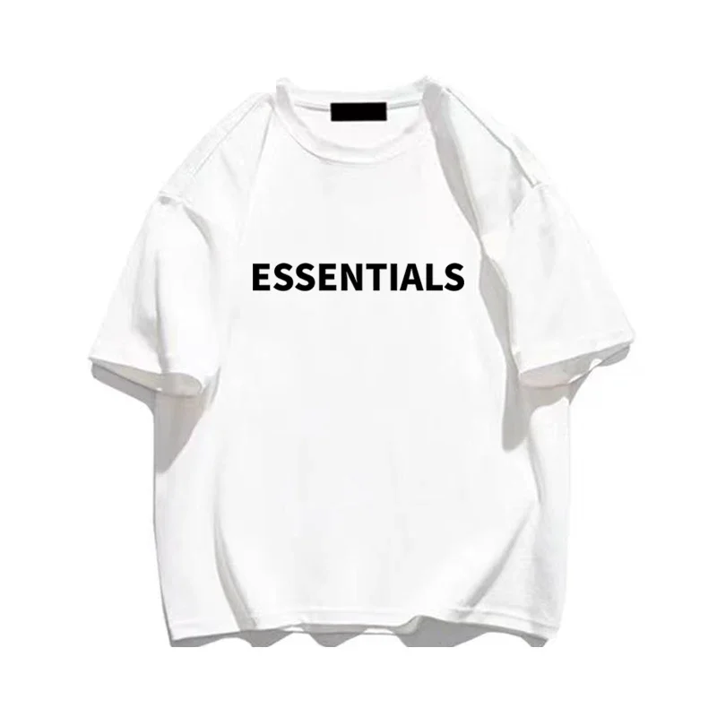 

Essentials-cotton Male and Female T-shirt, Printed Letters, Streetwear, Brand, Vintage, Oversized, High Quality, Summer2024