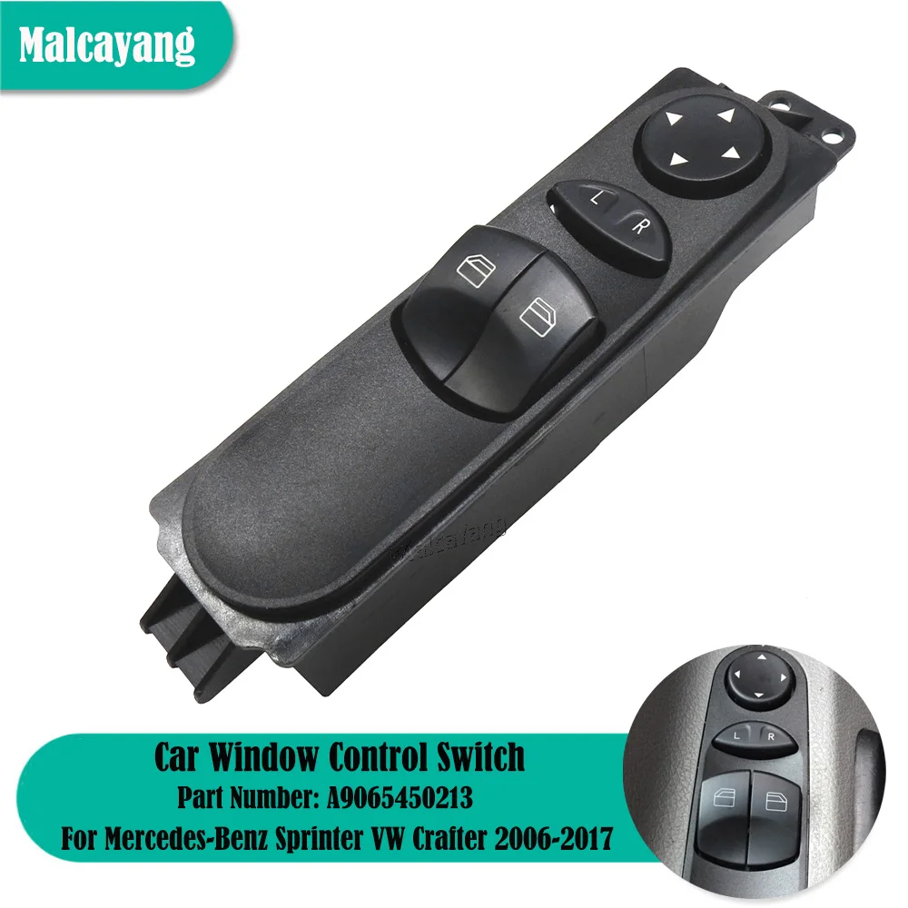 

Переключатель управления окном для Mercedes-Benz Sprinter W906 2008 VW Crafter 2011-2017 A9065450213 68042382AA