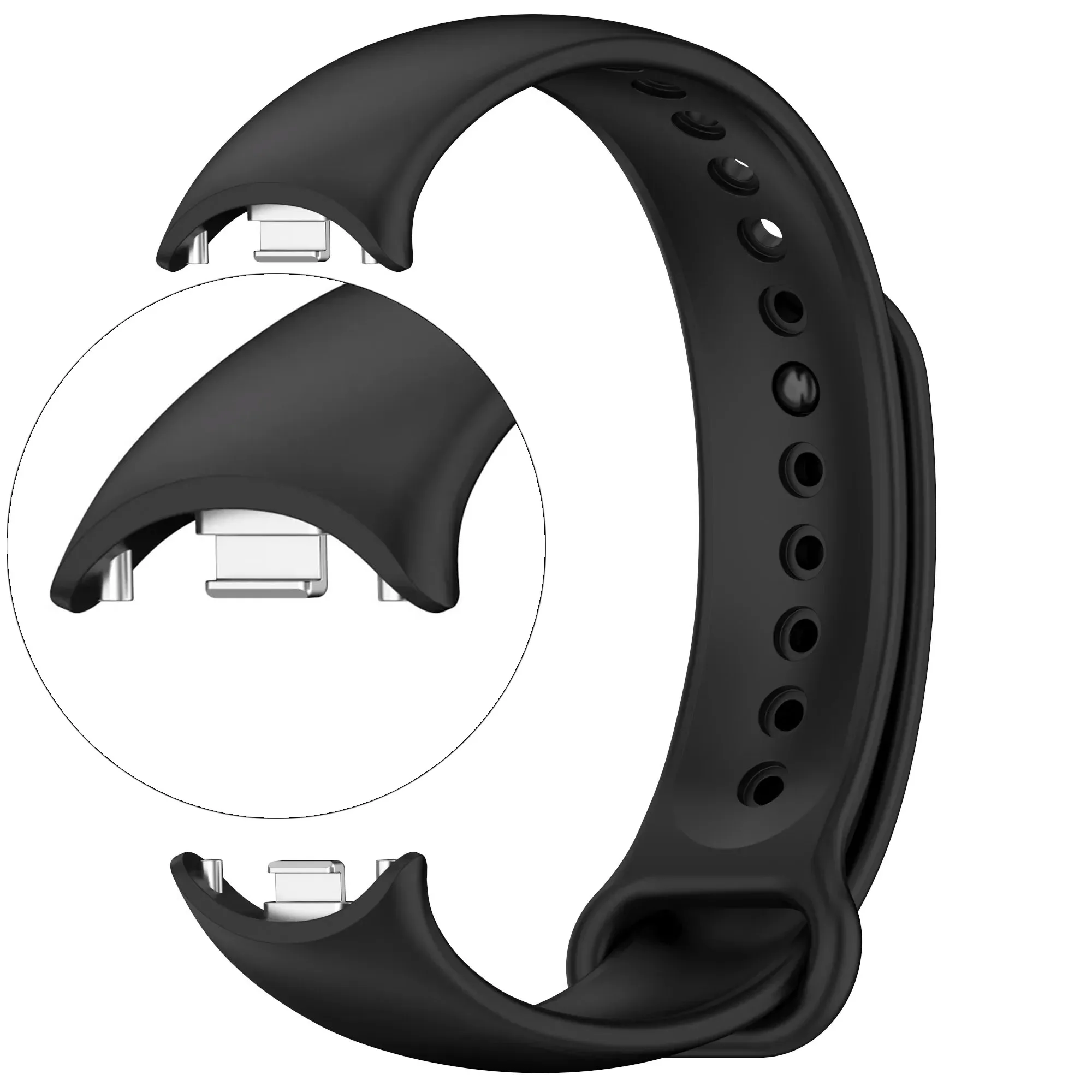 Soft Official Silicone Strap for Xiaomi Mi Band 10 9 thumbnail 3