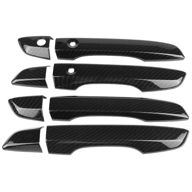 

40X Right Hand Drive Door Handle Cover For Honda Civic 10Th Gen 2016 2017 2018 2019 Carbon Fiber Exterior Parts RHD
