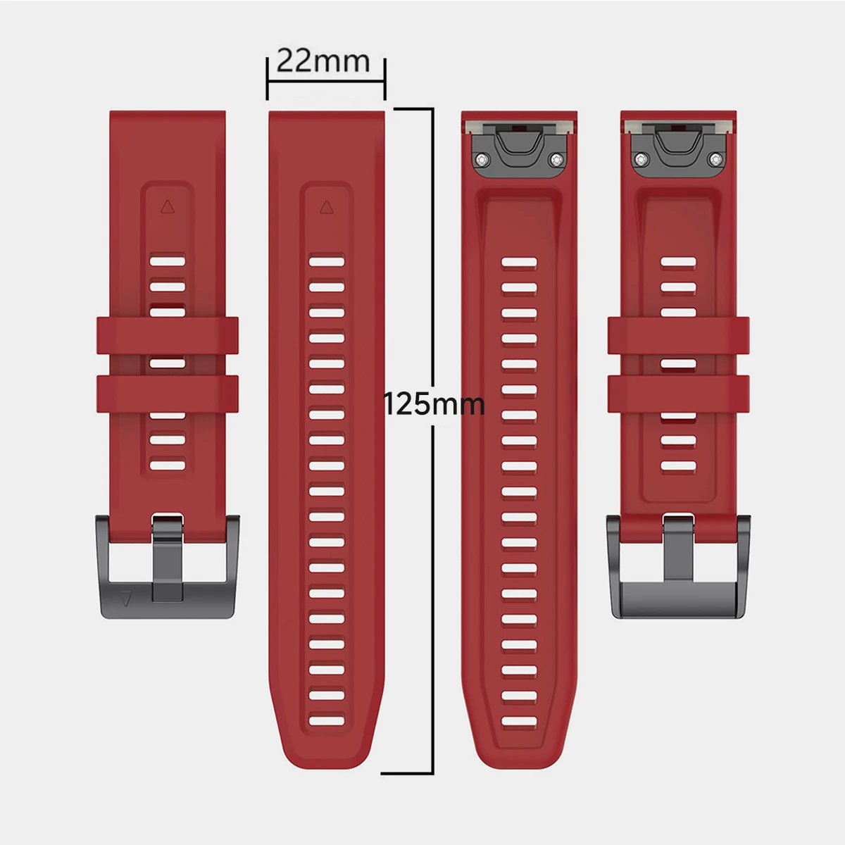 Silicone Breathable Sport Bracelet Strap