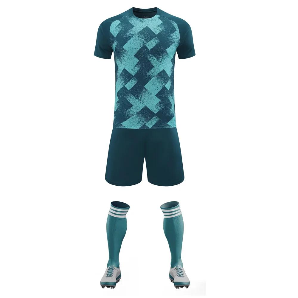 24/25 American children's clothing boy girl Fans shirt Training wear games Football Jersey sport Men Kids Kit Tops and shorts c