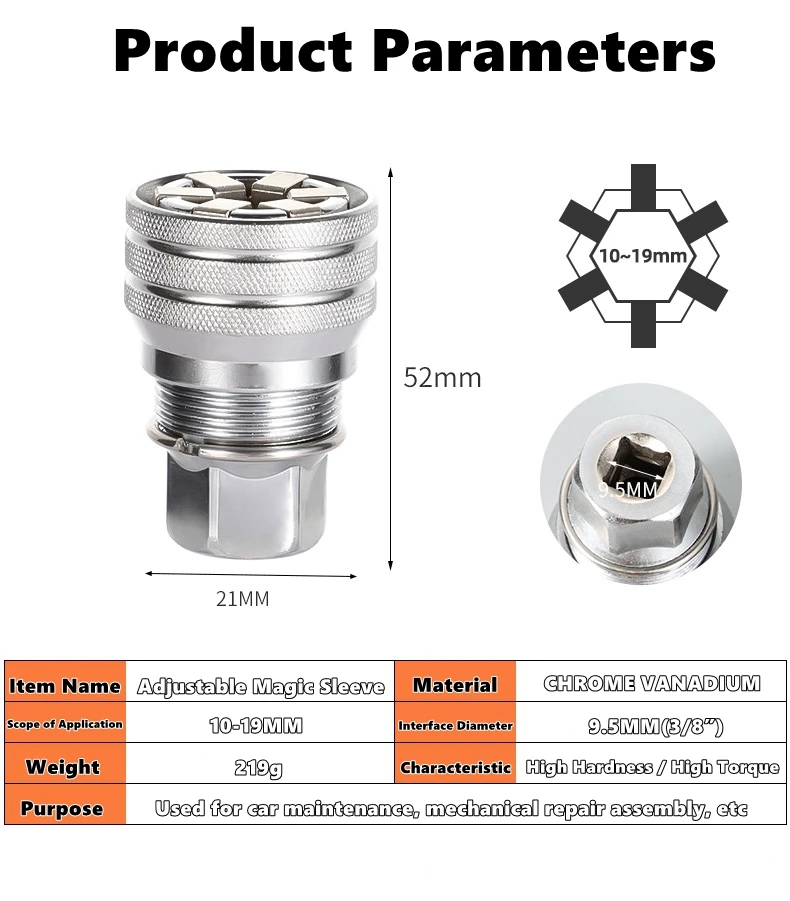 Adjustable Socket Wrench Ratchet Torque Wrench Part Screws | MercadoLivre