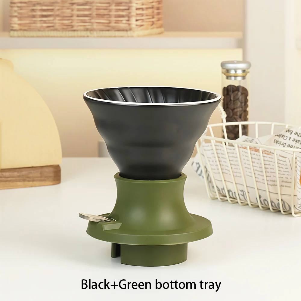 فلتر قهوة سيراميك V60 ذكي، ترشيح يدوي، استخلاص مثا...