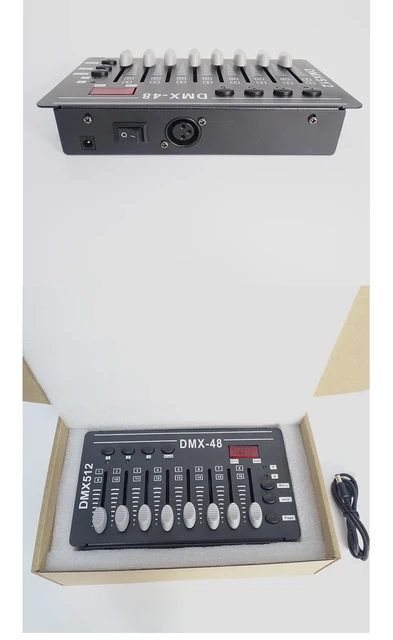 MAD OWL 12-Channel Mini DMX Controller – Compact Lighting Desk For DJs & Small Stages, DMX512