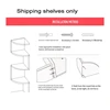 5-Story Shelf Corner Floating Shelf Wall Shelf Corner Bookshelf Family Kitchen Storage Living Room Decoration 5