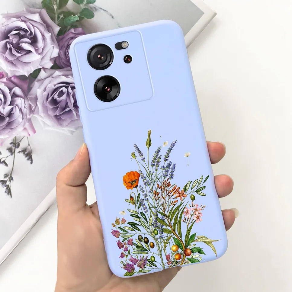 For Xiaomi 13T Case 13 T Pro 5G Candy Paint Soft Silicone Shockproof Phone Cases For Xiaomi 13T Mi13T Pro Bumper Cover Capa