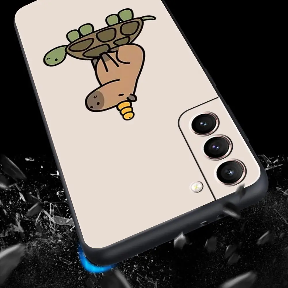 Adorable Capybara Soft Silicone Phone Case