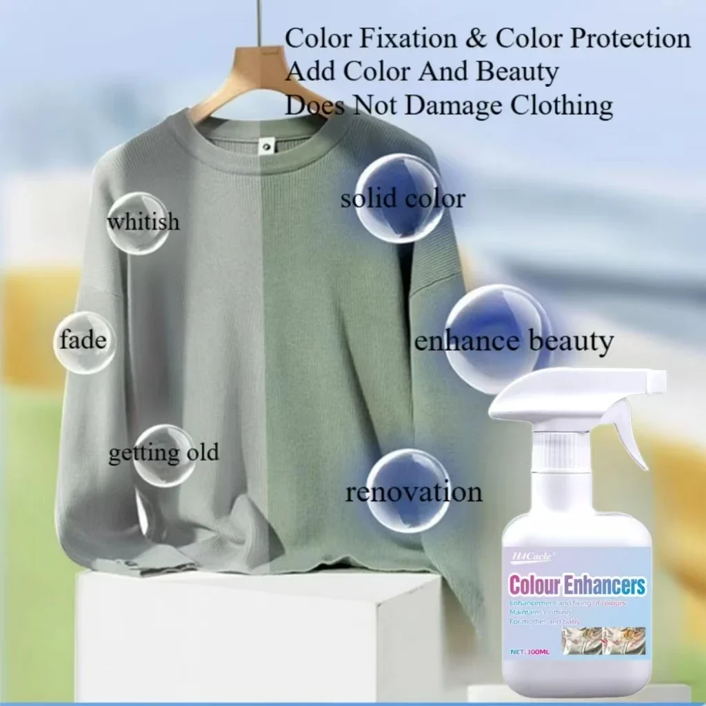Color Enhancer Shoes Fabric Faded Clothing Restorer Black Clothes Cotton Color Restorer Colored Clothes Whitening Stain Remover