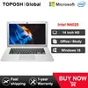 14 Inch FHD Screen Laptop Intel N4020 4GB+64GB Windows 10 Cheap Student Portable Office Notebook Computer Dual-band WIFI Netbook 1